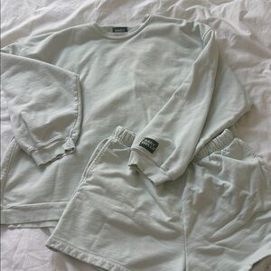 Daily Drills Oversized Crew and Sweat Shorts